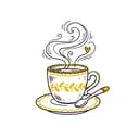 Steaming Coffee Cup